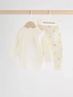 Mon premier blanc de Pâques - Ensemble t-shirt et legging bébé (0mois-2ans)