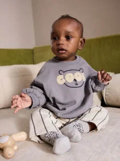 monochrome - Ensemble Sweat-shirt et Survêtement bébé (0mois-2ans)