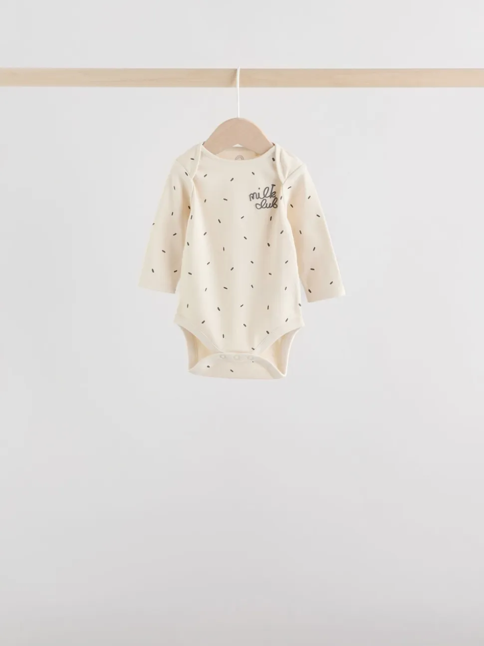 monochrome - Lot de 5 bodys à manches longues pour bébé