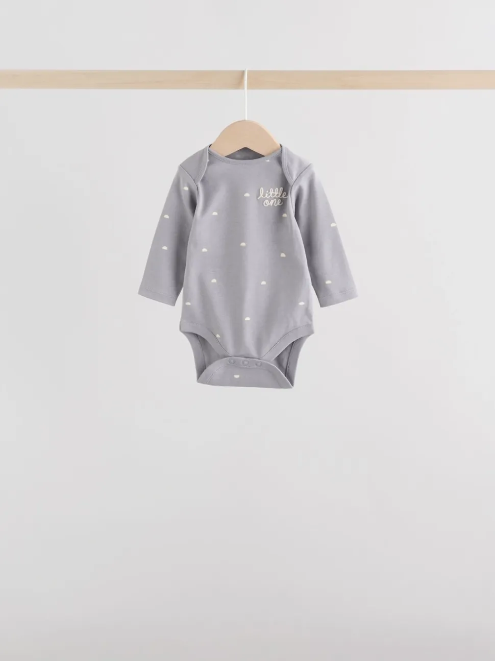 monochrome - Lot de 5 bodys à manches longues pour bébé