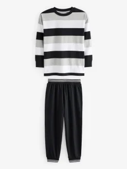 monochrome - Lot de 3 pyjamas à jambes courtes (3-16ans) (3-16ans)