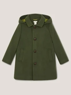 Monsoon À capuche Col Coat