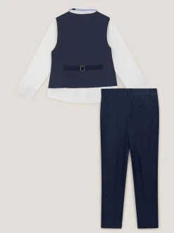 Monsoon Harry Costume 4pièces à chevrons avec Cravate