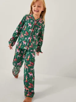 Monsoon pyjama long imprimé Animal de Noël