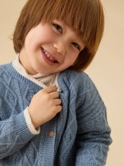 MORI Cardigan super doux en maille épaisse