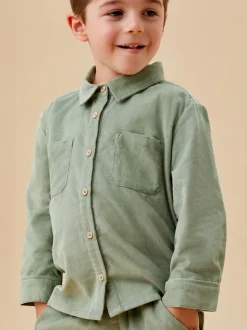 MORI Veste-chemise en velours côtelé