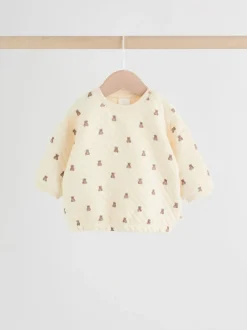 Motif ours neutre - Ensemble sweat matelassé et survêtement bébé (0mois à2ans)