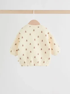 Motif ours neutre - Ensemble sweat matelassé et survêtement bébé (0mois à2ans)