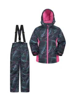 Mountain Warehouse Ensemble veste et sous-vêtements de ski pour enfants