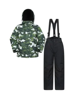 Mountain Warehouse Ensemble veste de ski et pantalon de jogging imprimé
