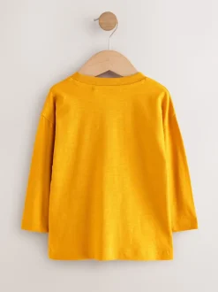 Multi Digger - Lot de 3 t-shirts imprimés graphiques à manches longues (3mois-7ans)