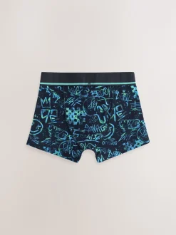 Multi Grafitti Imprimé - Lot de 5 boxers (3-16ans)