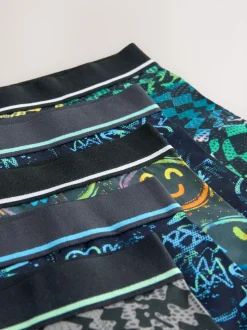 Multi Grafitti Imprimé - Lot de 5 boxers (3-16ans)