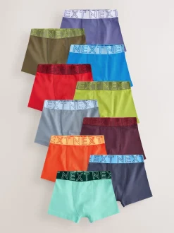Multi Lumineux - Lot de 10 boxers (2-16ans)