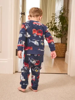 Multi Marine - Pyjama simple en polaire confortable (9mois-12ans)