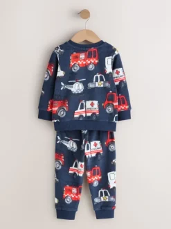 Multi Marine - Pyjama simple en polaire confortable (9mois-12ans)