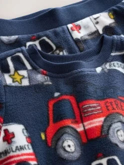 Multi Marine - Pyjama simple en polaire confortable (9mois-12ans)