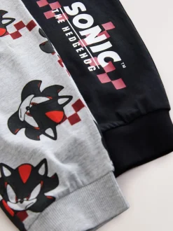 Multi Sonic - Lot de 2 pyjamas sous licence Jogger (3-14ans)