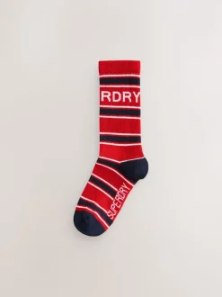 Multi Stripe (Multi Stripe) - Lot de 5 paires de chaussettes Superdry