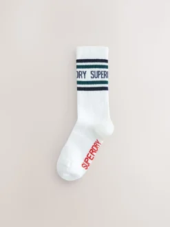 Multi Stripe (Multi Stripe) - Lot de 5 paires de chaussettes Superdry