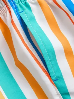 Multi Stripe (Multi Stripe) - Short de bain imprimé (3mths-7yrs)