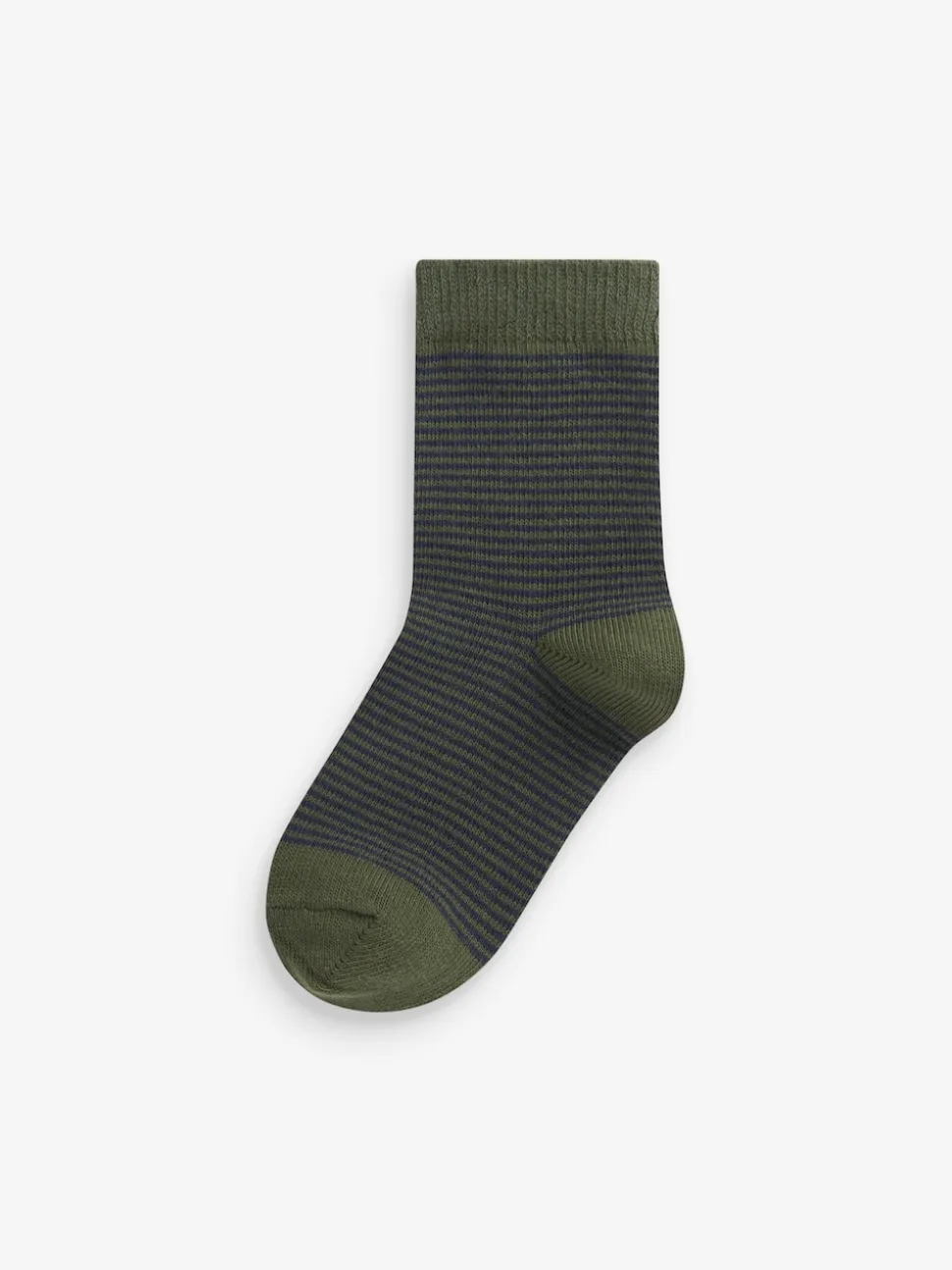 Multi Stripe (Multi Stripe) - Paquet de chaussettes en coton riche 7