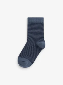 Multi Stripe (Multi Stripe) - Paquet de chaussettes en coton riche 7