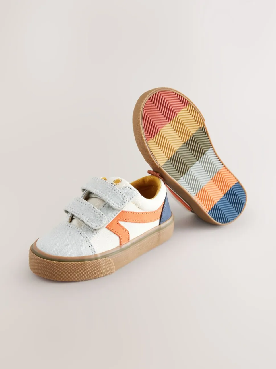 Multicolore - Fermeture par contact Skate Trainers