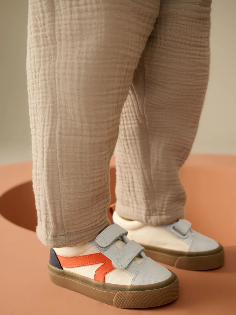 Multicolore - Fermeture par contact Skate Trainers