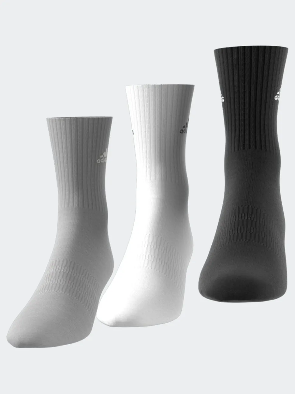 Multicolore - Lot de 3 - Chaussettes adidas rembourrées