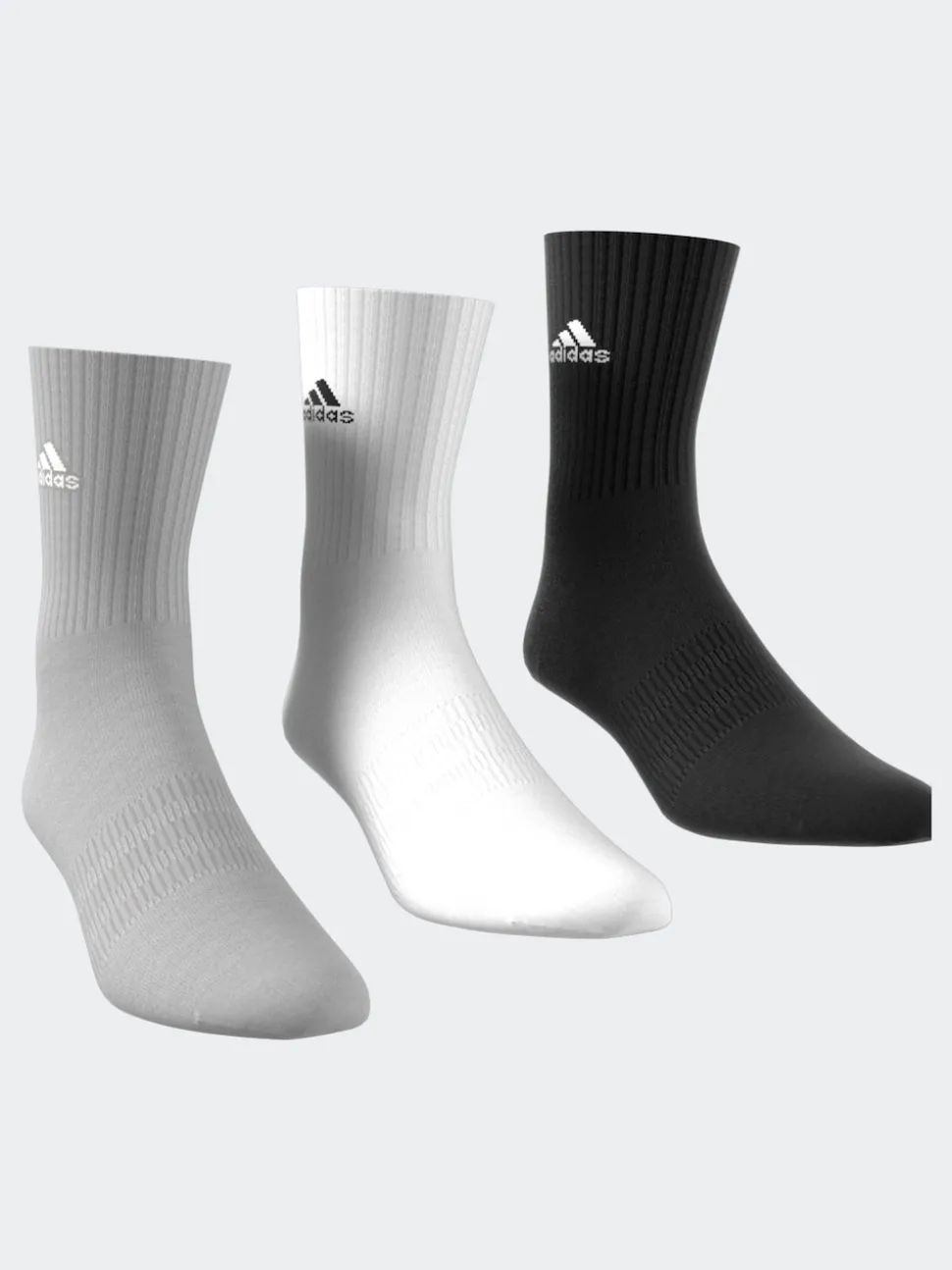 Multicolore - Lot de 3 - Chaussettes adidas rembourrées