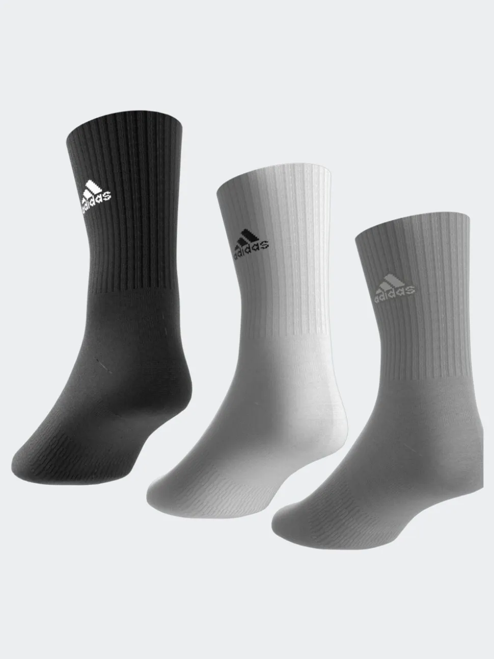 Multicolore - Lot de 3 - Chaussettes adidas rembourrées