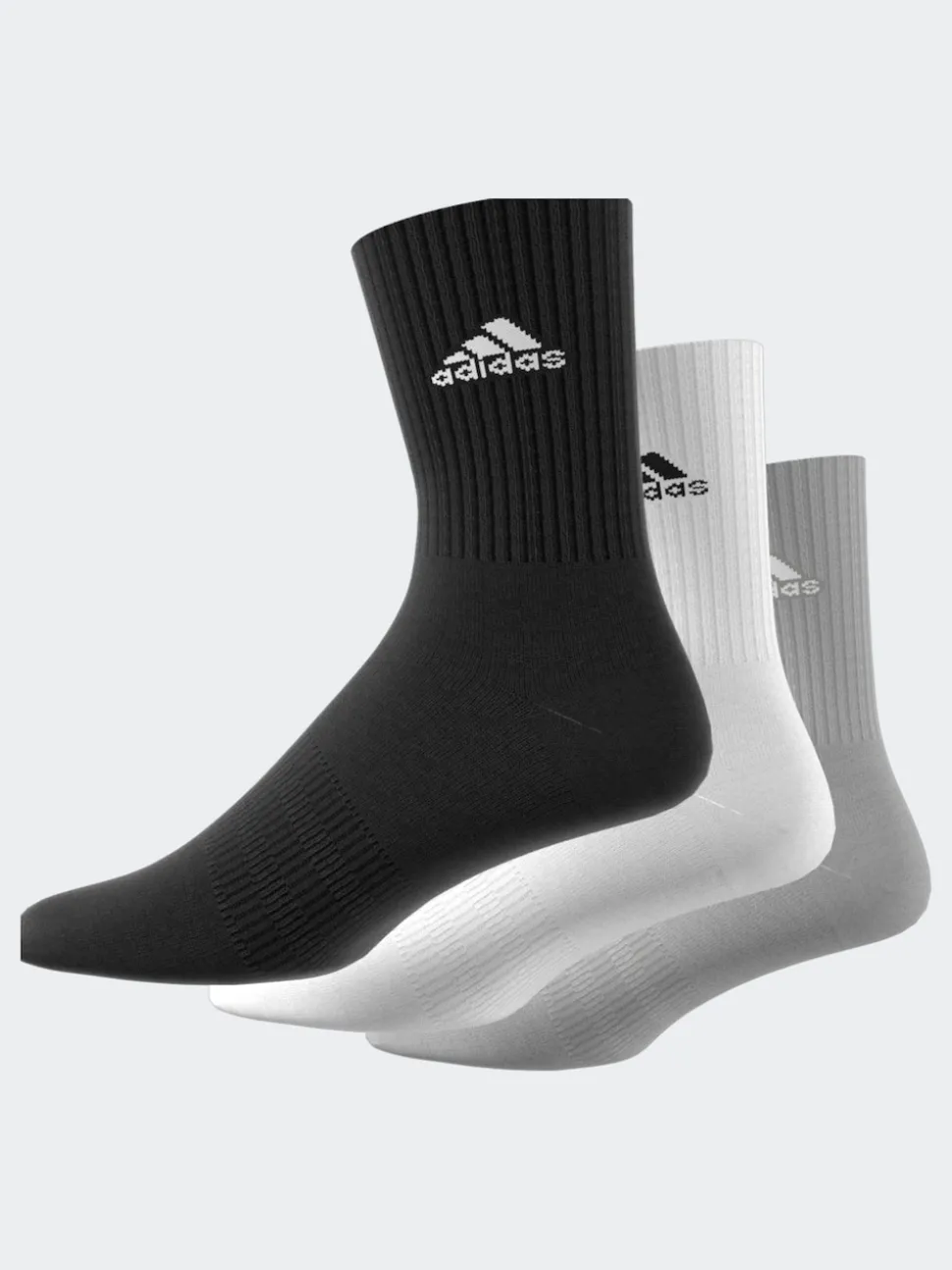 Multicolore - Lot de 3 - Chaussettes adidas rembourrées
