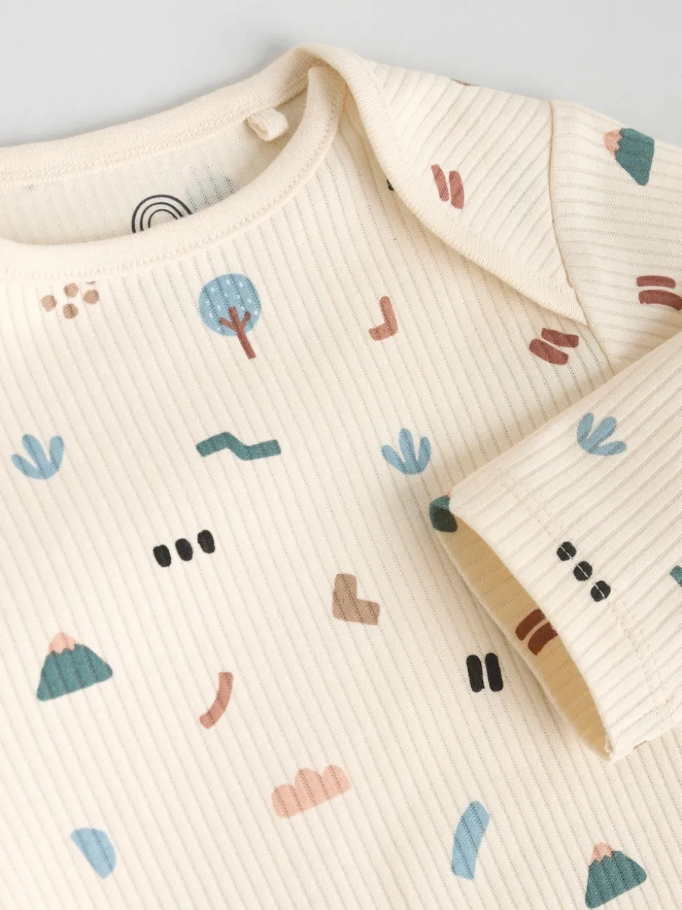 Multicolore - Lot de 5 bodys bébé