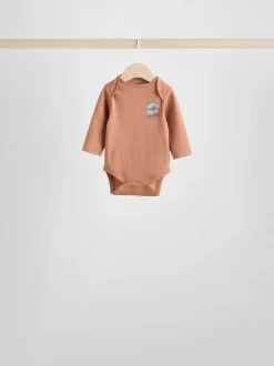 Multicolore - Lot de 5 bodys bébé