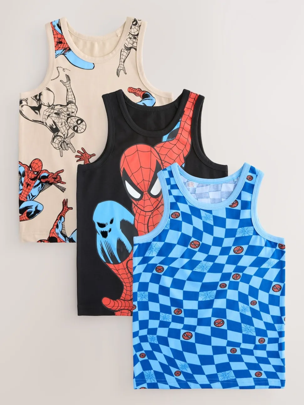 Multicolore - Lot de 3 gilets Spiderman (1.5-10ans)