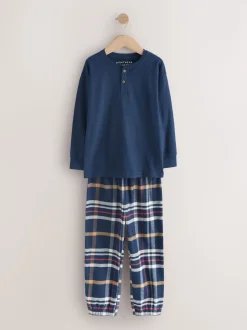 Multicolore - Lot de 3 pyjamas tissés à carreaux (3-16ans)