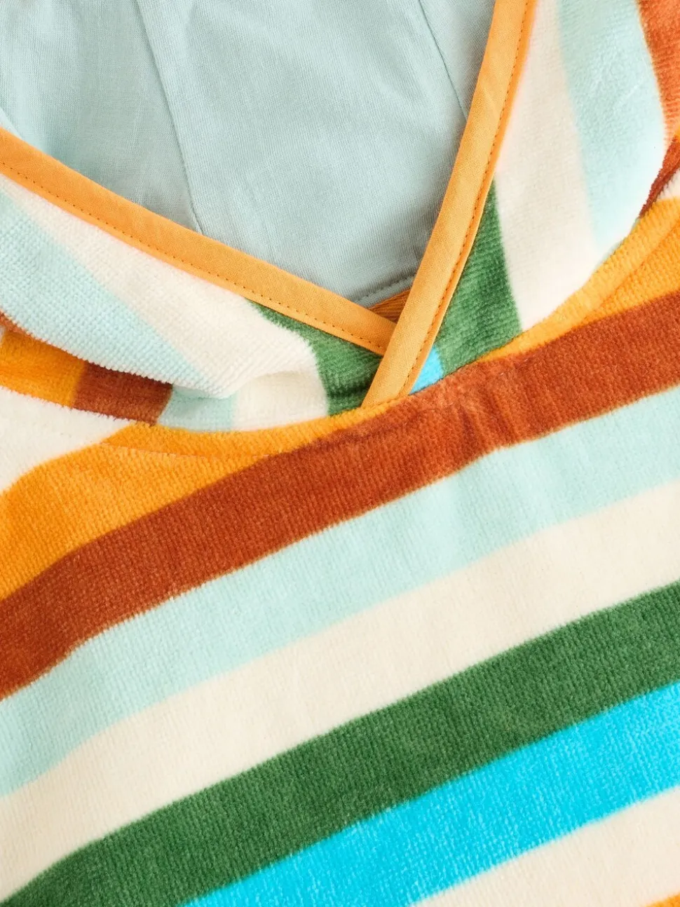 Multicolore - Poncho 100% coton éponge (9mois-6ans)