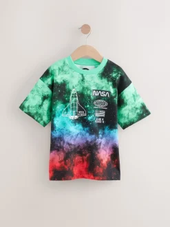 Multicolore - T-shirt NASA à manches courtes (3-16ans)