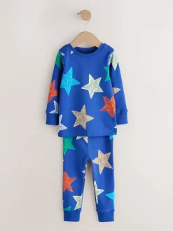 Multicolore motif étoile - Lot de 3 pyjamas Snuggle (9mois-10ans)
