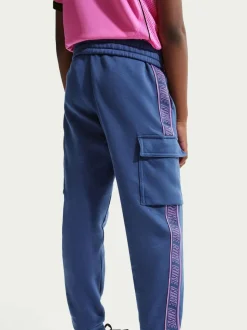 Mystic Navy - Jogging cargo Nike Club+ en poly avec bande