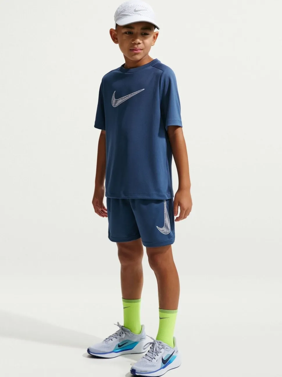 Mystic Navy - Short d'entraînement Nike Multi Dri-FIT