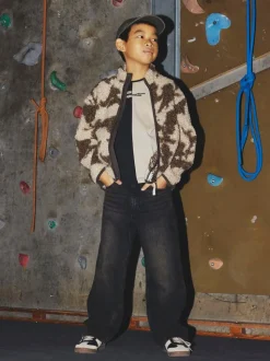 Name It Polaire zippée imprimée