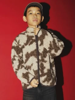 Name It Polaire zippée imprimée