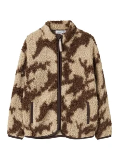 Name It Polaire zippée imprimée