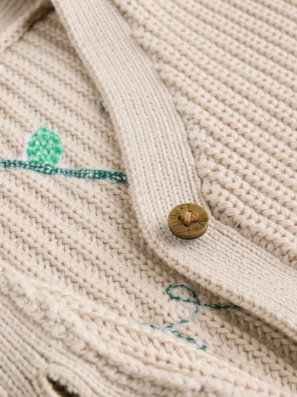 Nature Oh What Fun Noël - Cardigan en maille pour bébé