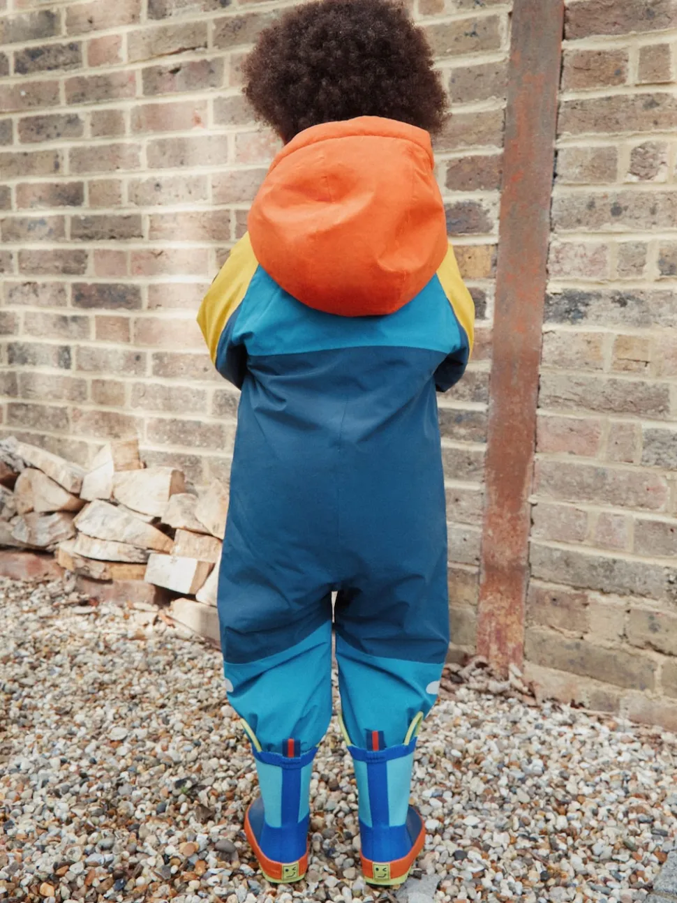 Navy Colourblock (en) - Combinaison de neige imperméable (3mths-7yrs)