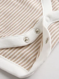 neutre - 100% coton manches courtes Bébé Body 5 Lot