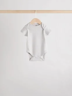 neutre - 100% coton manches courtes Bébé Body 5 Lot