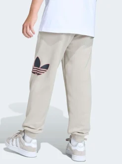 neutre - adidas Originals Oversized Trefoil Joggers